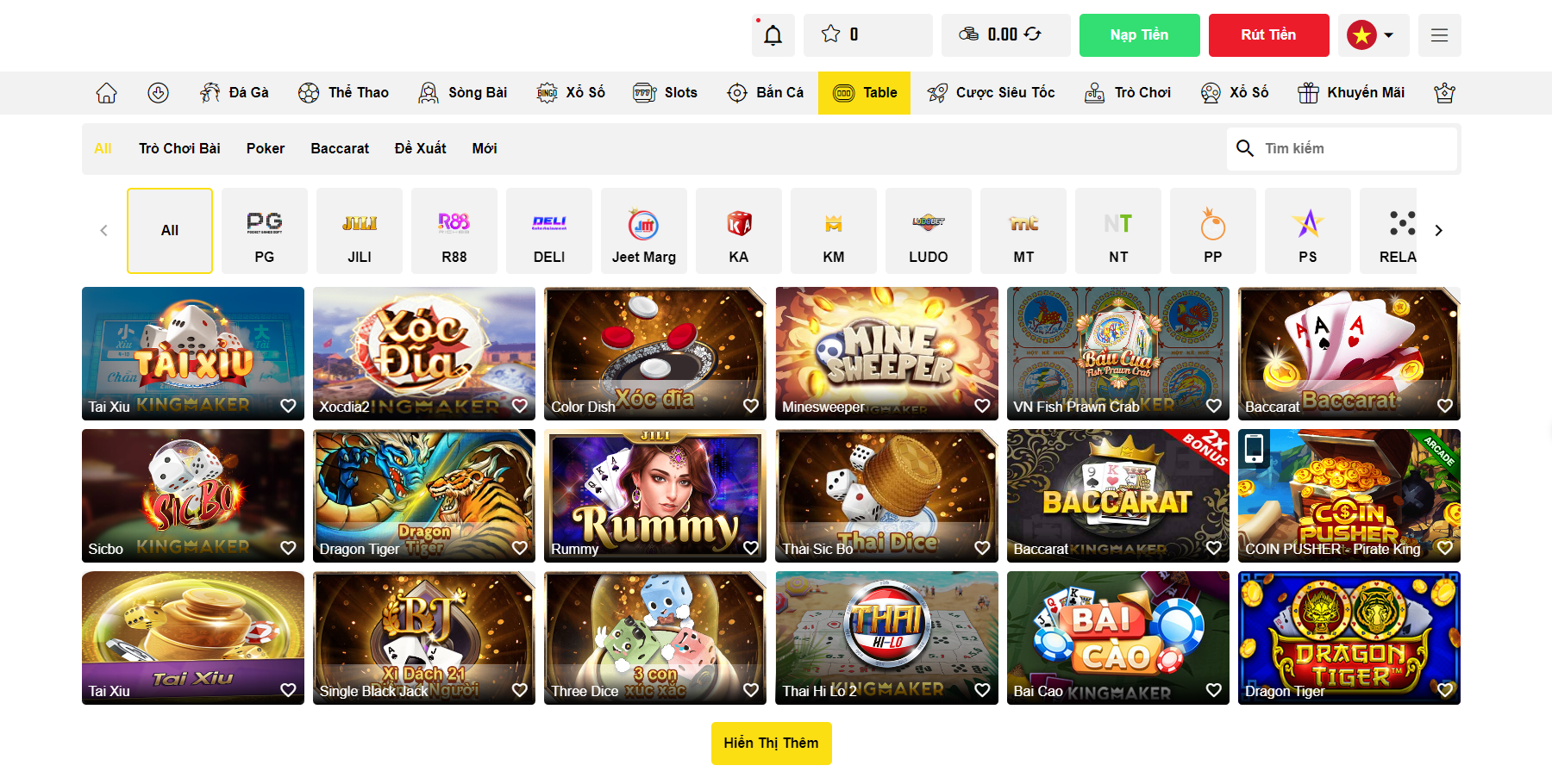 Nhiều lựa chọn khe BetVisa cho mọi sở thích