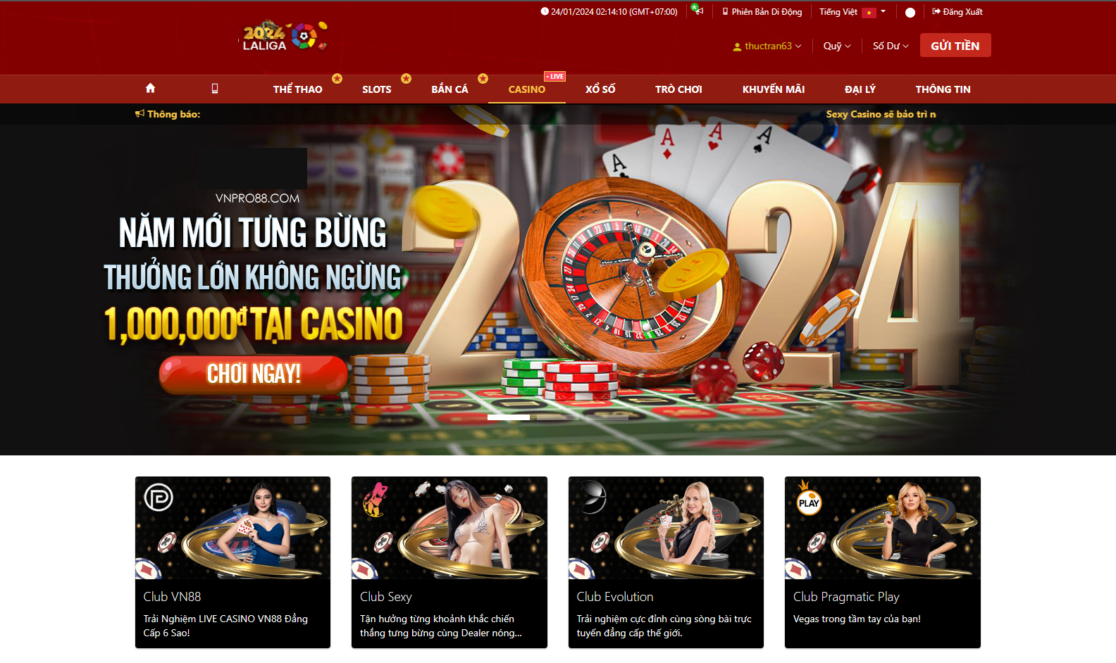 Nhà cái uy tín Việt Nam VN88