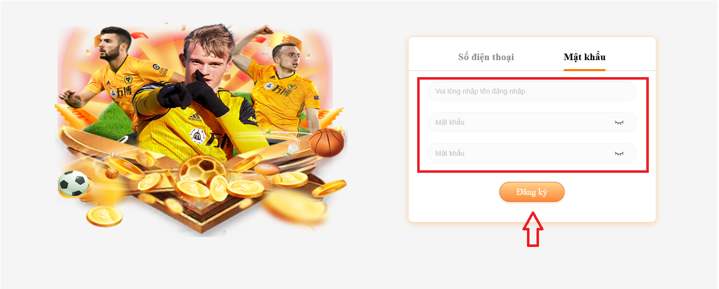 Đăng ký từng bước dễ dàng